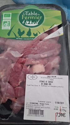 Émincé de cuisse de dinde