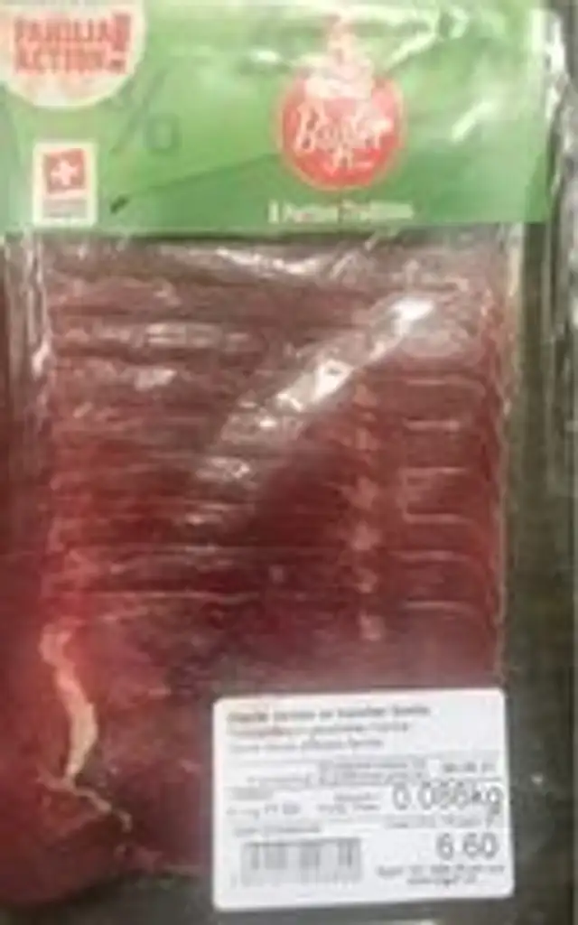 Viande sechee en tranches familia