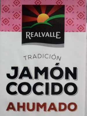 Jamón cocido ahumado front packaging