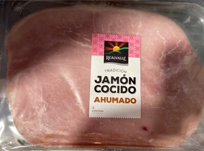 Jamon cocido ahumado front packaging