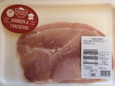 Jambon a l ancienne front packaging