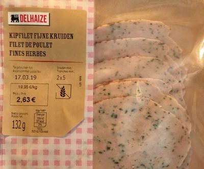 Filet de Poulet front packaging