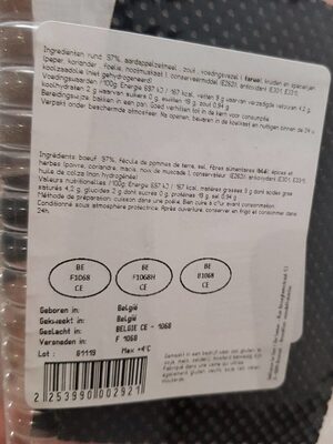 Burger bœuf épicé