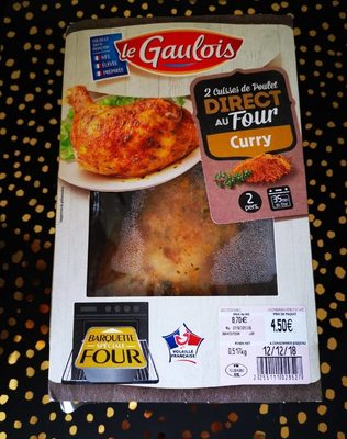 2 cuisse de poulet direct au four