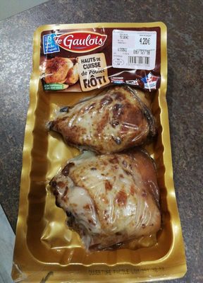 Haut de cuisse de poulet rôti