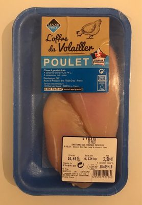 Poulet front packaging
