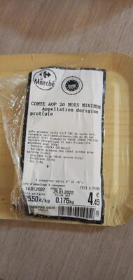 Comté AOP 20 mois