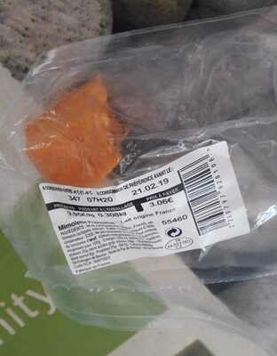 Mimolette française front packaging