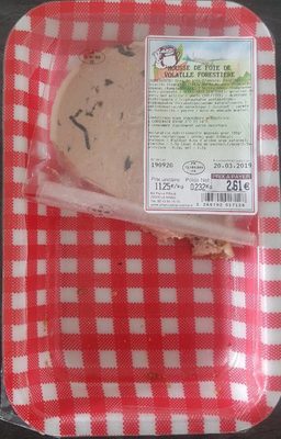 Mousse de foie de volaille forestière