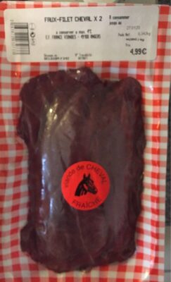 Faux-filet cheval x2 front packaging