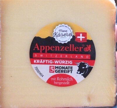 Appenzeller 5 months front packaging