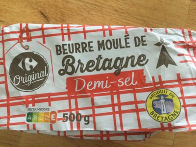 Beurre moulé de Bretagne demi-sel