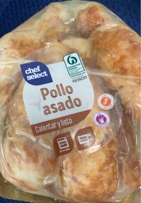 Pollo asado front packaging