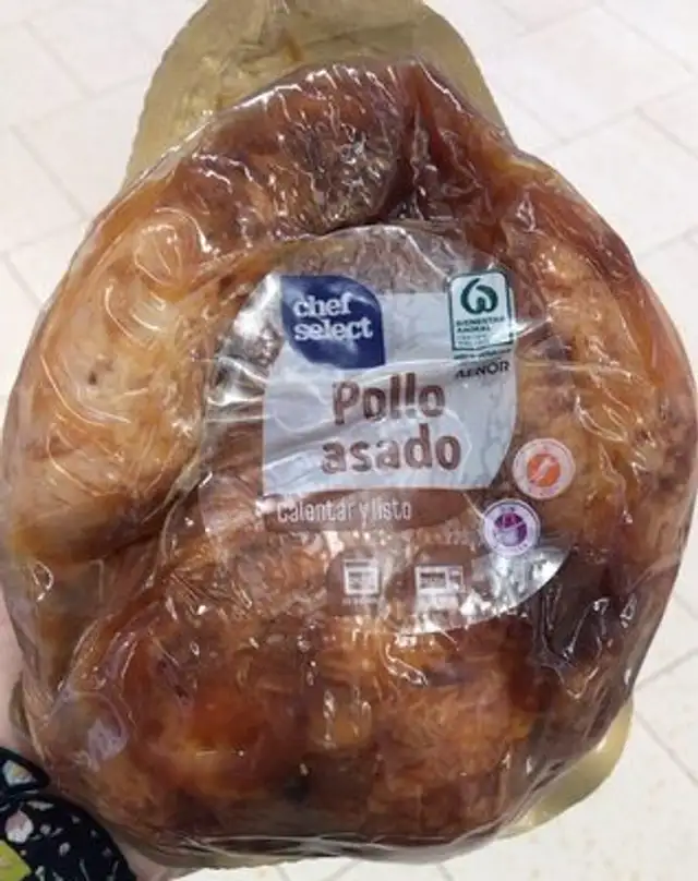 Pollo asado front packaging