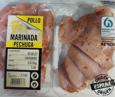 Pechuga marinada