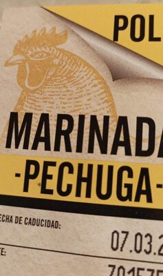 pechuga de pollo marinada