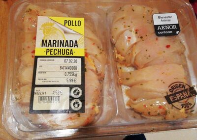 Pechuga marinada
