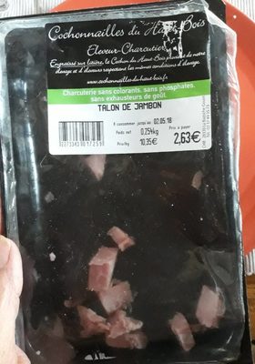 Talon de jambon de porc