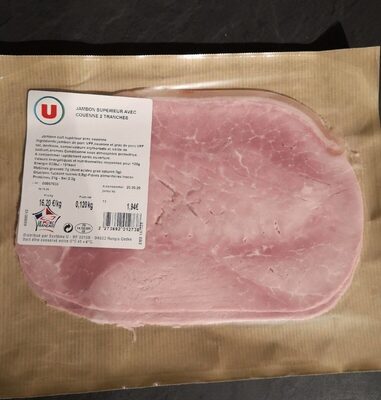 Jambon supérieur avec couenne