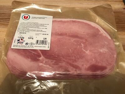 Jambon supérieur avec couenne 4 tr