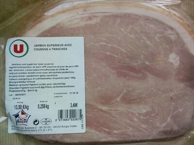 Jambon Supérieur avec Couenne