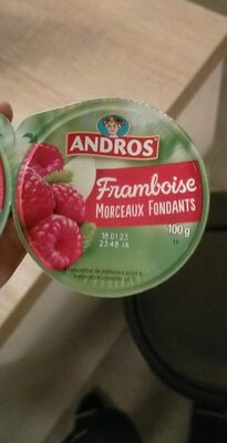 Framboise morceaux fondants