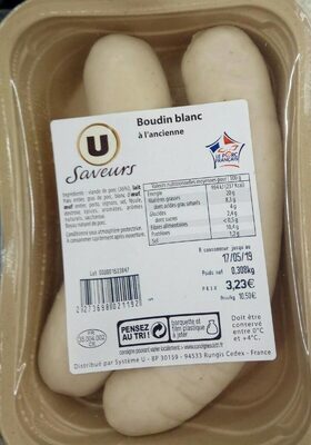 Boudin blanc front packaging