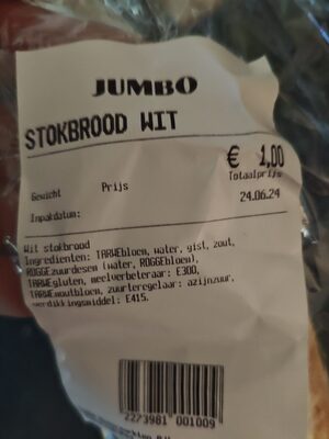 Stokbrood Wit