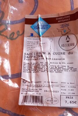 Saucisson à cuire du Dauphiné