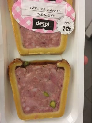 Pate en croute pistache