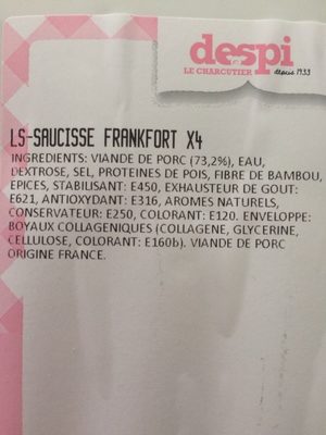 Saucisses Frankfort