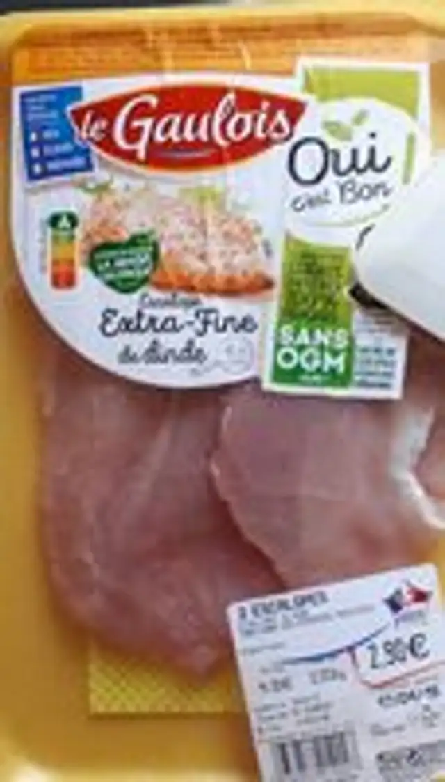 Escalope de dinde