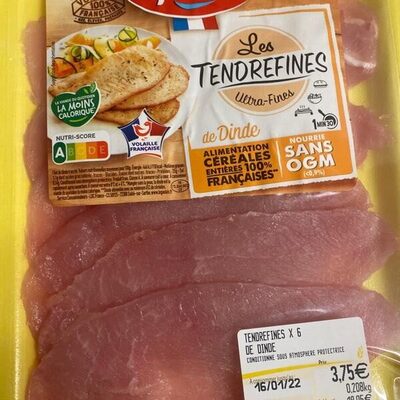 Les tendrefines front packaging