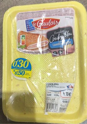 L’escalope cordon bleu front packaging
