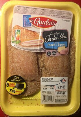 L’escalope Cordon bleu - Comté et Bacon