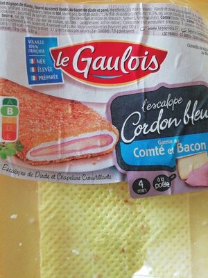 Escalope cordon bleu front packaging