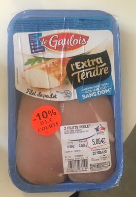 filet de poulet l'extra tendre