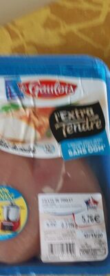 Filet de poulet front packaging