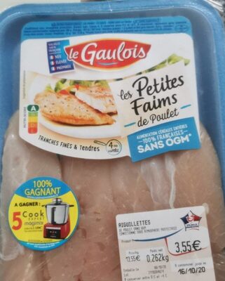 Aiguillettes de poulet