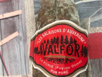Saucisson sec pur porc front packaging