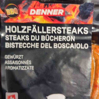 Holzfällersteaks gewürzt