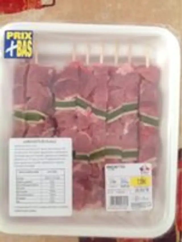 La brochette de volaille
