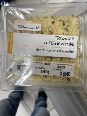 Taboulé à l’orientale