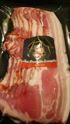 Poitrine fumée tranchée front packaging