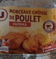 Morceaux choisis de poulet au paprika