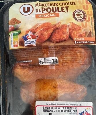 Morceaux de poulet mexicain