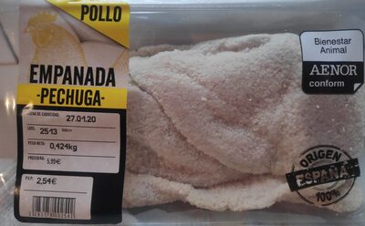 Pechuga de Pollo Empanada