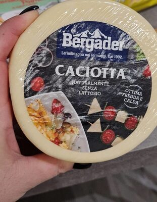 Caciotta senza lattosio front packaging