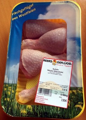 Deutsche Hähnchen-Unterschenkel