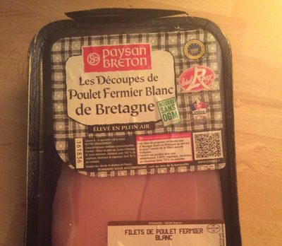 Poulet fermier blanc de bretagne